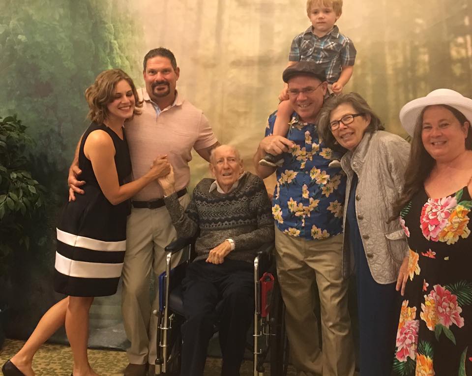 Windy, Mike, Frank (Dad), Sean, Liam, Kathi, Anita